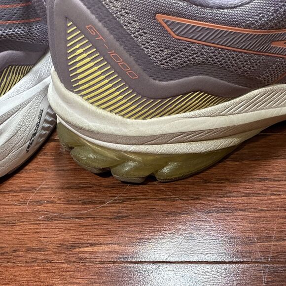 Asics GT-1000 Women's Purp Pink Lace UP Running Training Shoes Size 10 F130922 - Picture 8 of 10